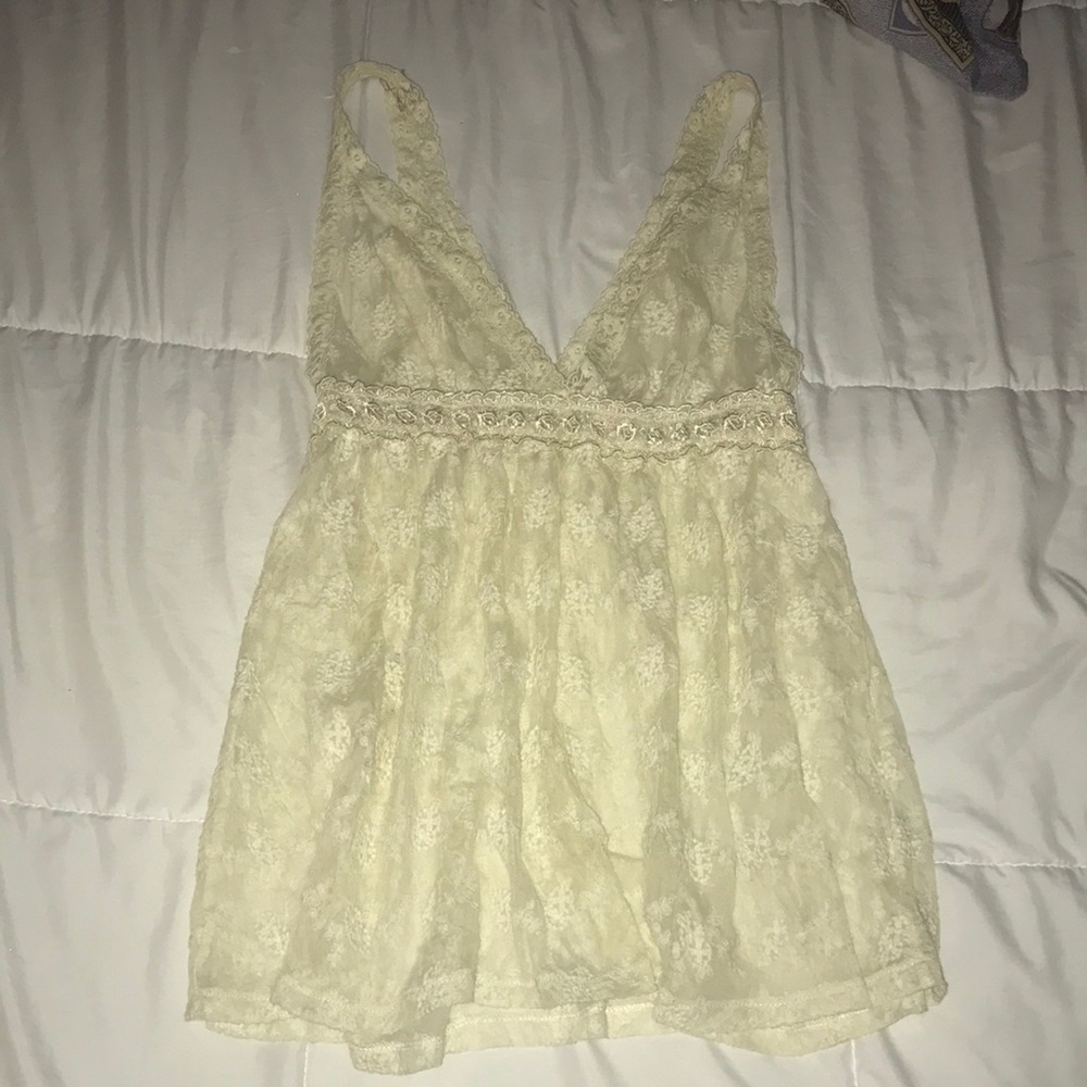Lacy over shirt